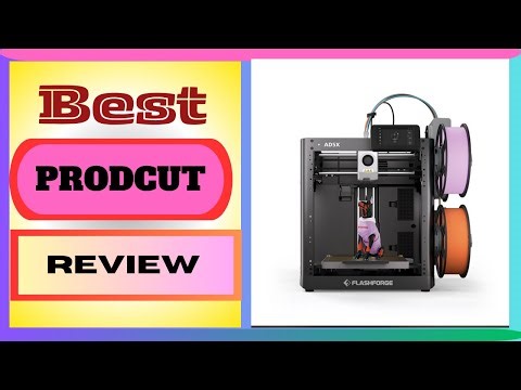 FLASHFORGE AD5X 3d Printer Multi-Color Printing Intelligent Filament System