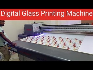 Glass Printing Machine price #glassprinting #uvprinter