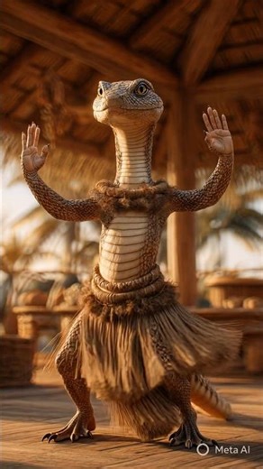 Snake Hula Dance | Extreme Hip & Torso Isolation Cinematic Loop