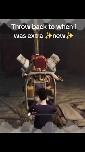 Throwback to baby me playing DBD… I really thought I was built different 😅