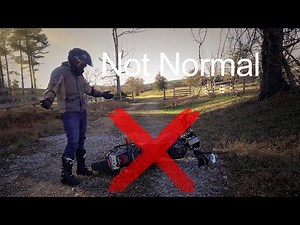 Why Dropping Your Adventure Bike Isn’t Normal