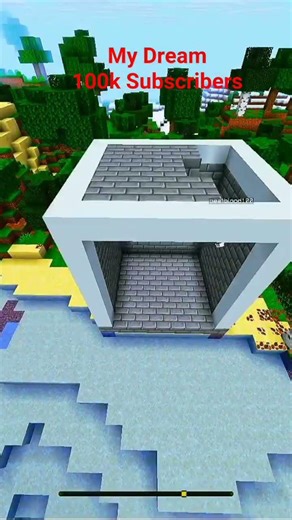 Minecraft Modern House Build 🏡 Easy & Aesthetic Survival Tutorial #shorts