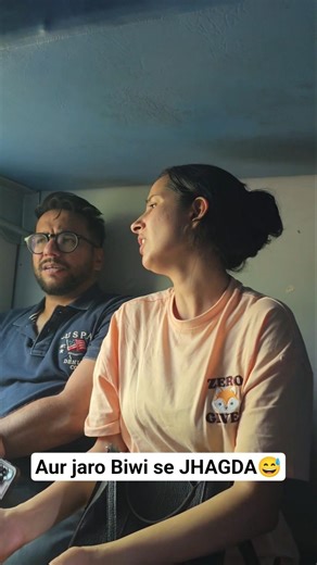 Biwi sirf pyaar keliye bani hai, jhagdne keliye nai🤣😂 #niketimsy #couplevideo #couplecomedy