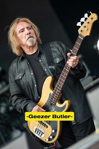 Geezer Butler 🪦💥 | Black Sabbath Bass GOAT – Iron Man Riff Inventor! 🔥🌟