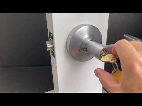 Schlage ND81 Accessible Storeroom Lock Operation