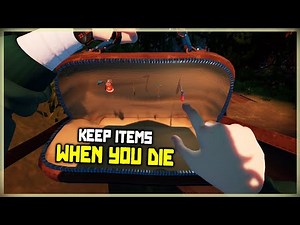 How To Keep More Items When Your Caught In Hello Neighbor 2 | Don't Lose Items - Scissors Shovel