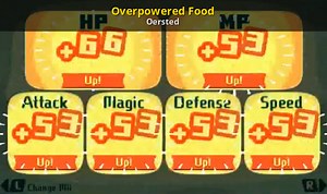 Overpowered Food Mod for Miitopia (3DS) | MT (3DS) Mods