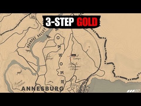 3 EASY STEPS to Secret Elysian Pool Treasure! (RDR2 Gold Ingot FAST)
