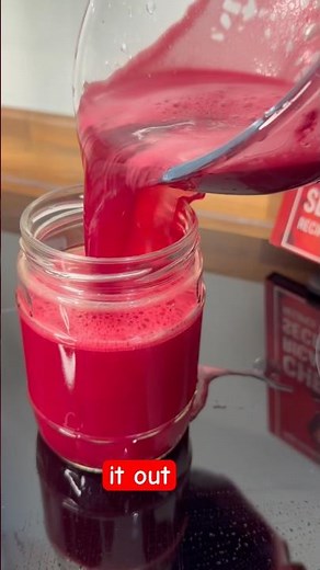 Beetroot Juice with Ginger, Lime & Lemon | Refreshing Homemade Wellness Drink