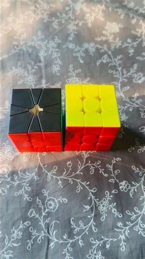 Square-1 vs 3x3 — What’s the Difference? 🤔 #rubikscube #fyp