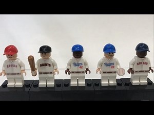 Lego Custom MLB Baseball Players