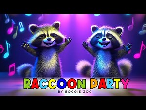 Raccoon Groove 🦝 | Kids Dance Song | Fun Animal Music by Boogie Zoo