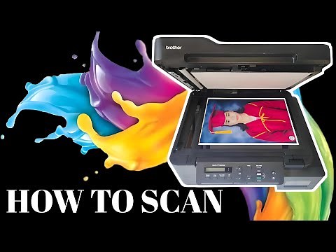 How to scan using Brother Printer DCP-T720DW