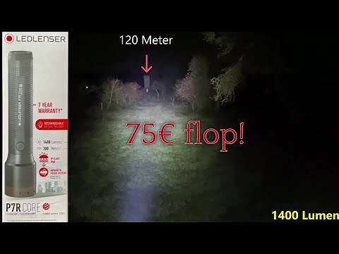 Led Lenser P7R Core Test, Vorstellung EDC Lampe