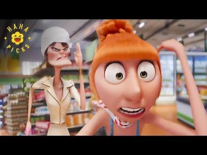 Chased Round the Supermarket by Crazy Old Lady | Despicable Me 4