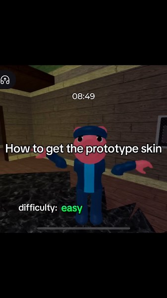 Guía para conseguir el skin prototype en Piggy