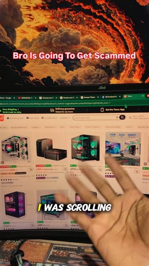 Rap Tech on Instagram: "Guys did i mess up? I highkey want to test it out #pc #pcbuilding #temu #pcprebuilt #pc"