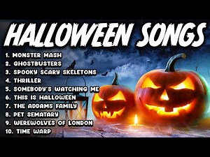 Halloween Party Playlist 2024 👻 Best Halloween Songs 🎃 Halloween Music Playlist
