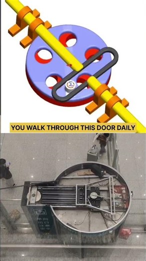 You Are Not Safe: How Sliding Doors Work #shorts