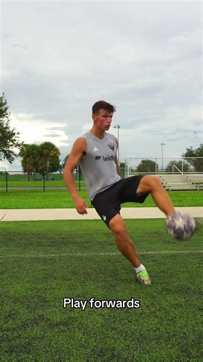 First touch techniques for any player to use based on the situation in a match #soccer #football