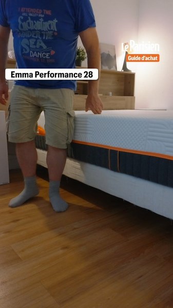 Crash test - Matelas Emma Performance