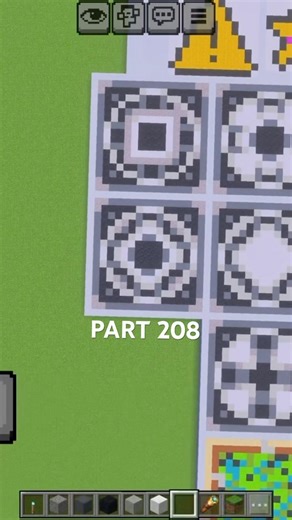 Satisfying Pixel Art İn Minecraft ! making (Load) Structure Block #satisfyling #minecraftshorts