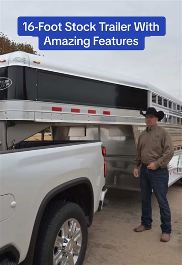 Each 4-Star Stock Trailer is built with durability and quality at its core. 💪 You can put them through the toughest jobs, and they’ll keep going. This makes them a smart, long-term investment. And with the right features, they’re not just tough, they’re incredibly functional, too. #StockTrailer #HaulingCattle #Hauling #CattleRanch #StockShowLife