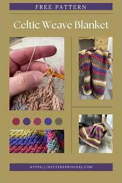 Colorful Celtic Weave Crochet Blanket Pattern (Free Tutorial!), A Stunning Crochet Project