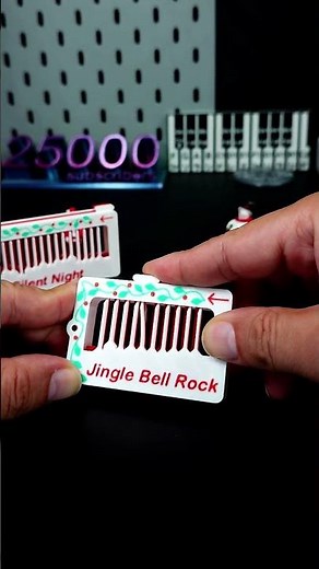 Jingle Bell Rock – 3D Musical Fidget 🎄 Christmas ASMR Pops from Japan