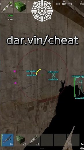 Rage Cheating In Rust #rust #rustgame #rustclips #rustcheats #gaming #rustraid #rustpvp #rustshorts