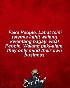 Fake People. Lahat tsini tsismis kahit walang kwentang bagay. Real People. Walang paki-alam, they only mind their own business. | Storytime with Cooper