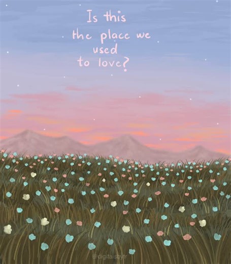 Tayyaba Ashar | i like drawing pretty skies . . . . . . . . . . . . animation procreate digital art drawing viral foryou trending songs aesthetic reels... | Instagram