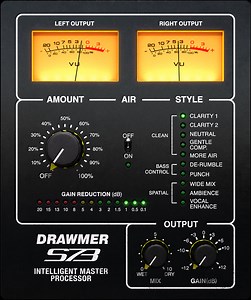 Drawmer S73 Intelligent Master Processor by Softube - Dynamics (Compressor / Limiter) Plugin VST VST3 Audio Unit AAX