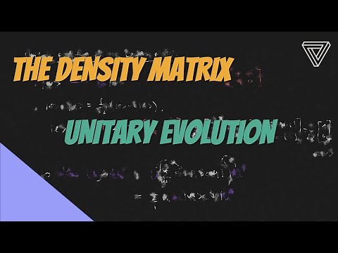 Unitary Evolution of a Density Matrix