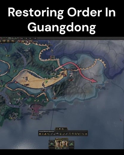 Defeating The Traitors and Restoring Order In The Guangdong Clique Before The China War In HOI4
