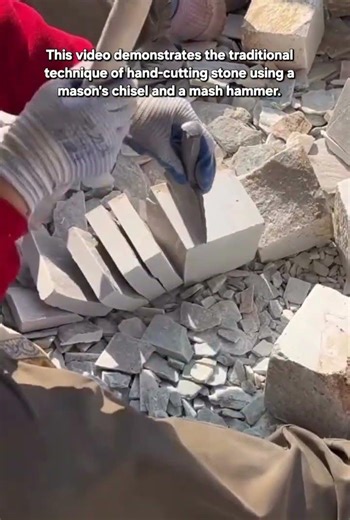 Traditional Stone Cutting: The Art of Precision Masonry