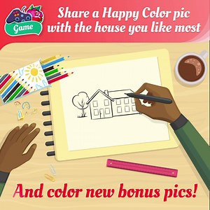 Hello, Happy Colorfans!✨ Remember our 10 bonus pics event❓ What to do today: 🔸Color a pic with a HOUSE you like in our app 🔸Post it in the comments!👇 Take part for the wonderful bonus pictures!🎁 Just two days remaining! | Happy Color - Color by Number