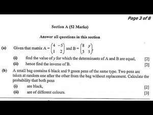 Part 1|| Probability Exam Question Solved | 2025 Final Exam Preparation!