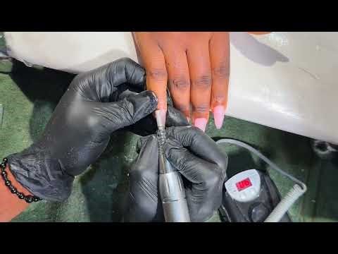 Acrylic Nails with Design | Step-by-Step Tutorial for Beginners (Full Process)