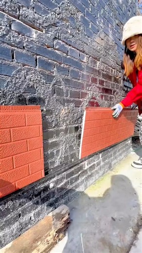 Installing Brick-Patterned Siding Attaching Decorative Wall Panels to an Exterior