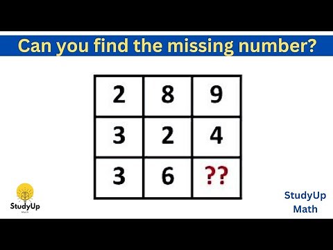 Can you find the missing number?? PART 15 || Math Puzzle