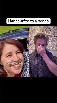 Handcuffed to a bench #immigration #DHS #border #USA #customs #detained #tourism #policestate