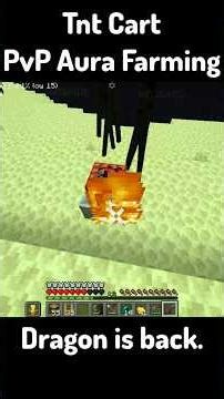 Minecraft TNT Cart PvP pro #shorts #pvp