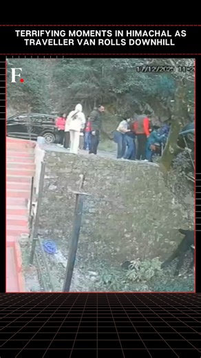 Firstpost on Instagram: "#FirstpostNews: A major accident was narrowly avoided in Dalhousie, a popular hill town in India’s Himachal Pradesh, after a tourist vehicle rolled off the road at the well-known Panchpula spot, causing panic among visitors. Eyewitnesses said the vehicle, which was parked on a slope, suddenly began rolling backwards before slipping off the road. Fortunately, a tree blocked its path and stopped it from plunging into a deep gorge, preventing what could have been a fatal ac