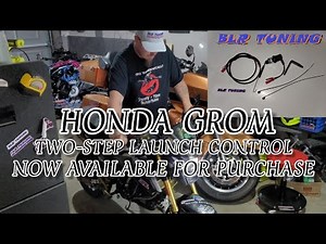 HONDA GROM TWO-STEP LAUNCH CONTROL by BLR TUNING installation
