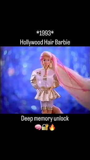 @a90slife | Hollywood Hair Barbie by Mattel. Commercial from 1993. . . . . . . . . . . . . . . . #hollywoodhair #barbie #90sbarbie... | Instagram