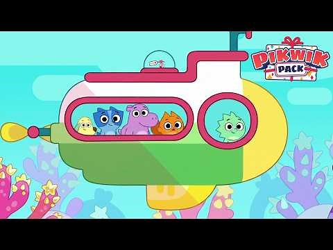 Under Water Sea Submarine 🌊 | 5 Full Episodes | Pikwik Pack