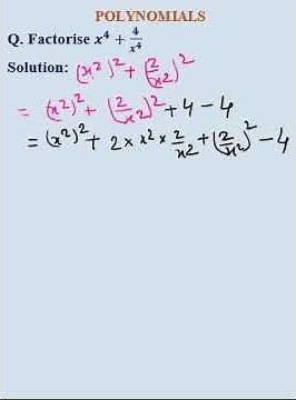 Factorisation of Polynomials🔥| Factorisation tricks | Polynomials Class 9 #mathematicsshalaforclass9