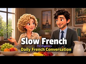 Daily French Conversation | Easy French Listening Practice For Beginners (A1-A2) Level