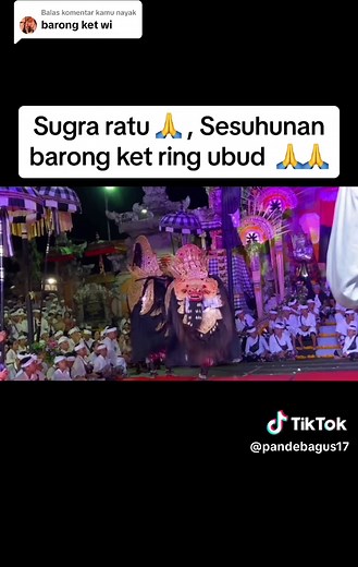 Membalas @kamu nayak niki smeton 🙏 rahayu #sesuhunan #sesuhunanbali #barongketbali #sesuhunanmesolah #jagatubud #taksuubud #senibudayabali #tradisibali #taksu_bali #sakral